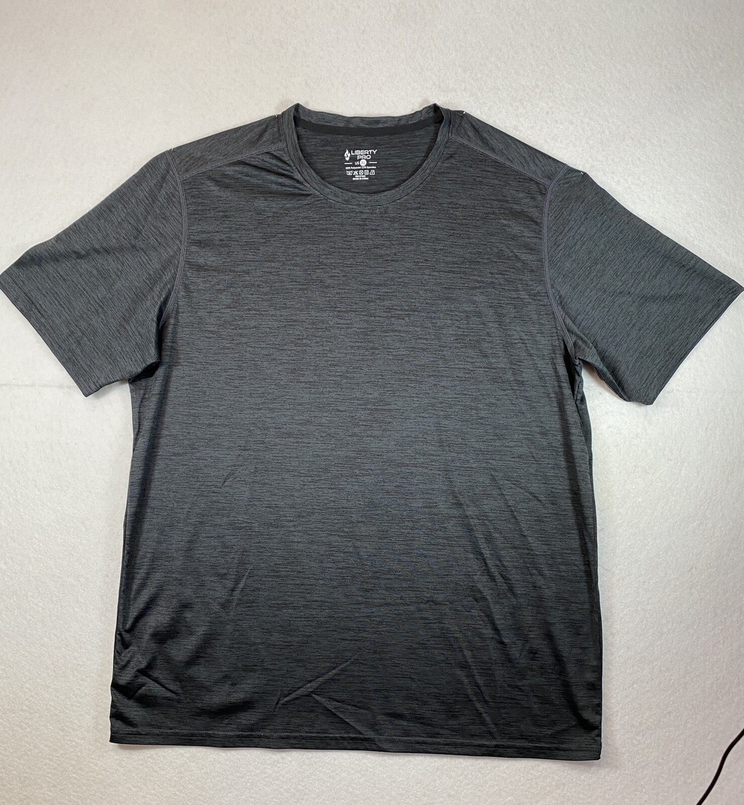 Liberty Pro Men's Heather Gray Short Sleeve T-Shirt Size XL gallery