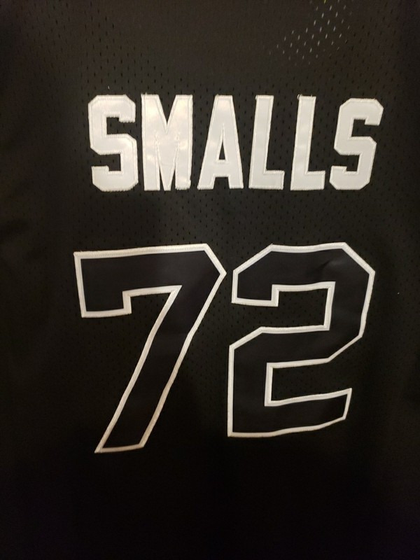 Bad Boy Biggie Smalls #72 Size XXL Black Basketball Jersey Hip Hop gallery