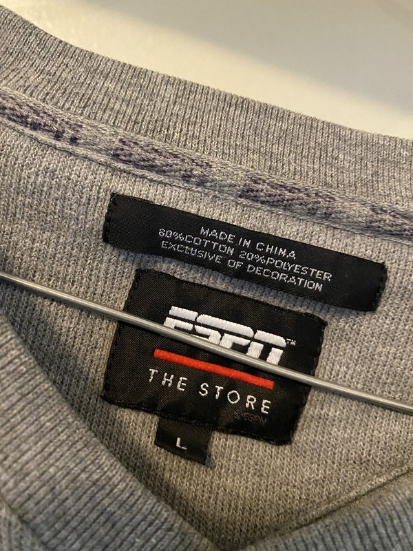 Vintage ESPN SportsCenter Long Sleeve SZ Large gallery