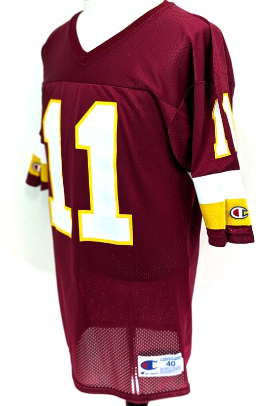 Vtg CHAMPION Men’s Football Jersey #11 REDSKINS Size 40 Medium Made in USA VEUC* gallery