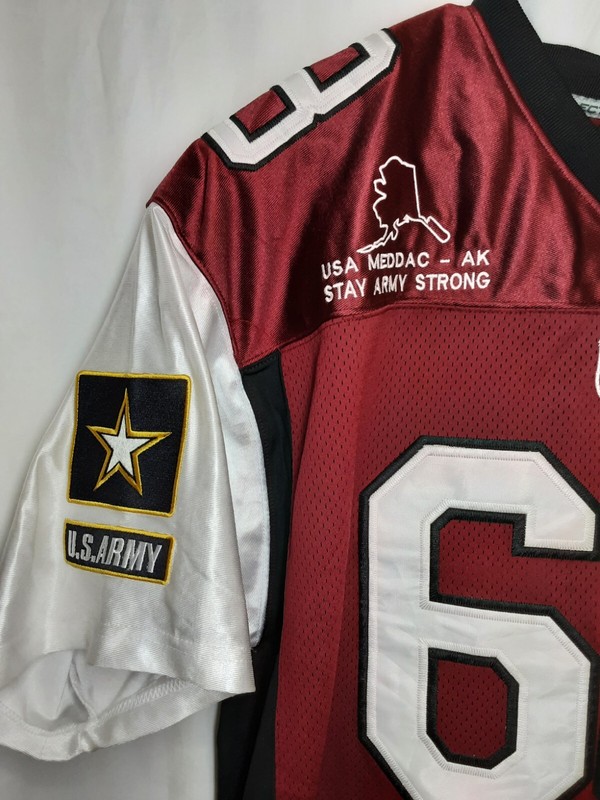 U.S. ARMY Arctic Medics #68 Football Jersey Men's Size 50 L / XL -L3 gallery