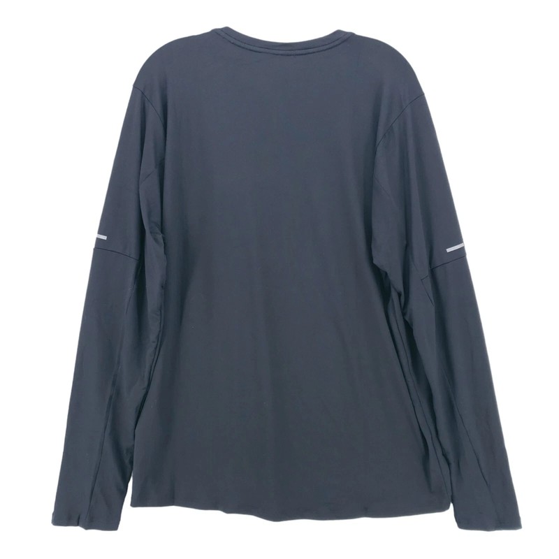 NWT Nike Dri-FIT Element Crew Black Long Sleeve Top Swoosh DD4754-010 MEDIUM gallery
