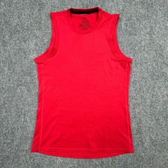 Patagonia Capilene 1 Tank Top Men XS Red Sleeveless Performance Shirt Silkweight