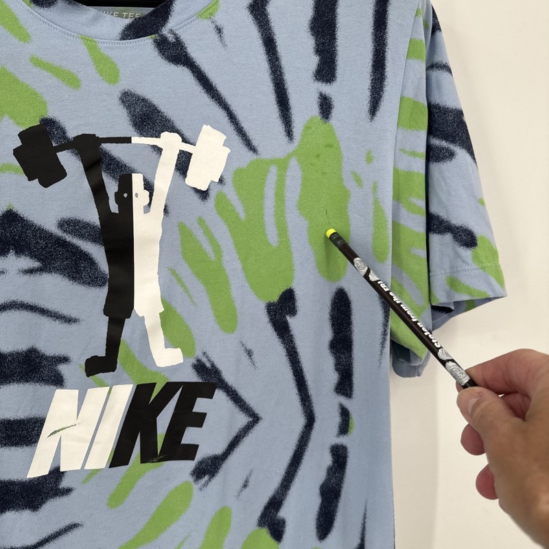 Nike Dri-Fit Tie Dye T-Shirt CrossFit Powerlifting Gym Men’s Size Large gallery