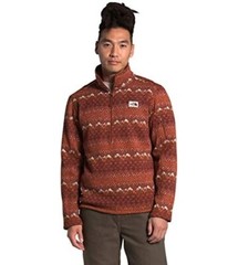 The North Face Mens Fair Isle Fleece 1/4 Zip Pullover Activewear Top Sz Medium
