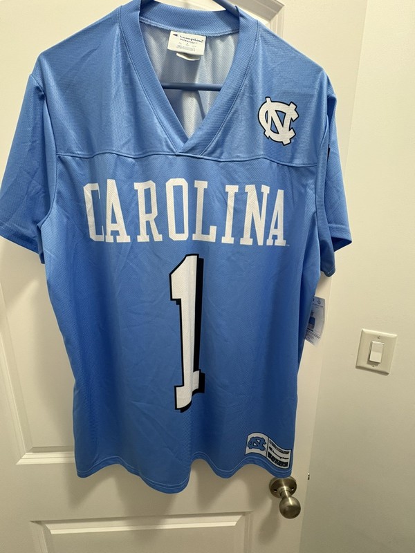 UNC Chapel Hill Tar Heels Game Day Greats Unisex #1 Jersey- Size Large - NWT! gallery