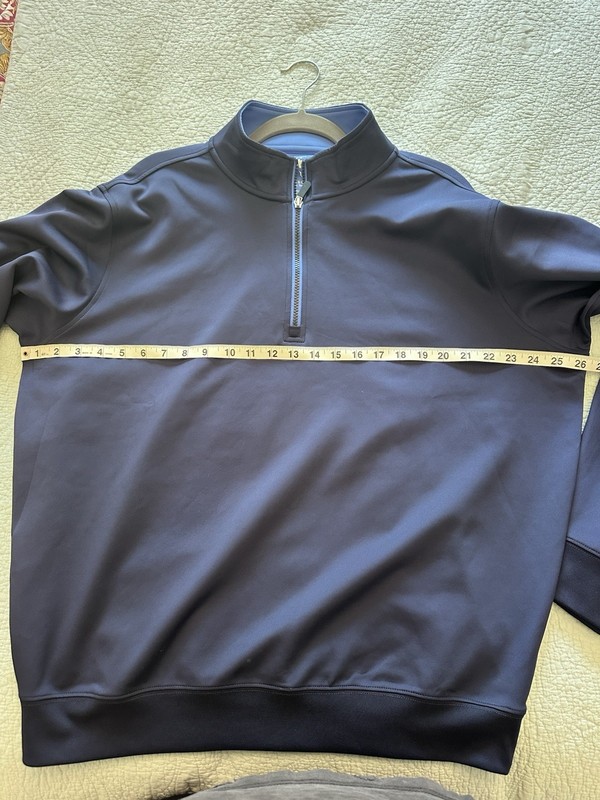 Fairway & Greene Pullover Sweatshirt Mens XL 1/4 Zip Golf Athletic Performance gallery