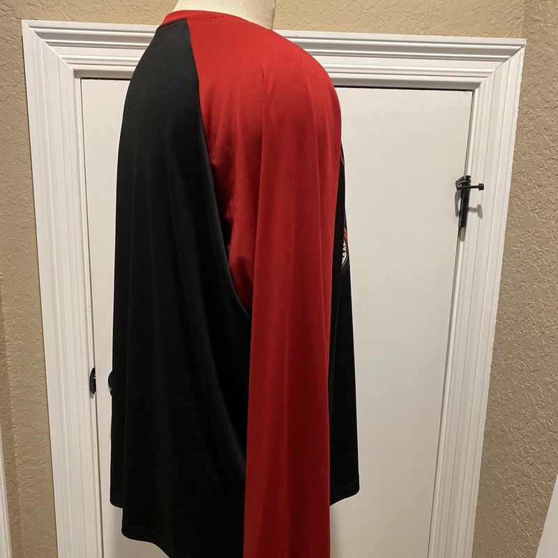 Men's Motorcycle V Twins Cycles Long Sleeve Performance Shirt Sz 2XL Solar Gear gallery