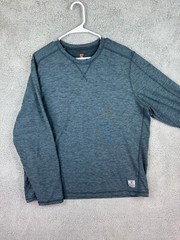 Rugged Elements Durable Utility Long Sleeve Shirt Men’s XL Gray Stretch Rugby