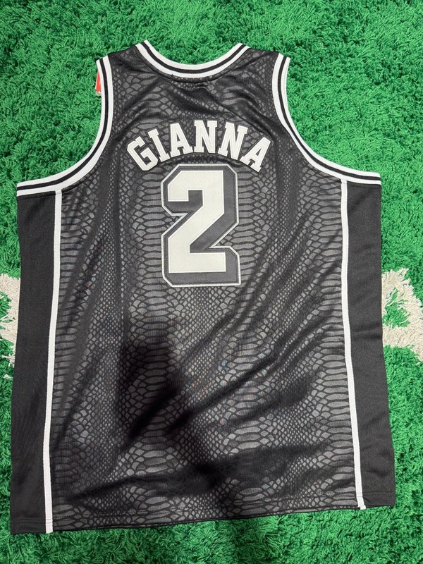 Headgear Classics Gianna Mambacita Basketball Jersey Black Snakeskin 3XL NWT gallery
