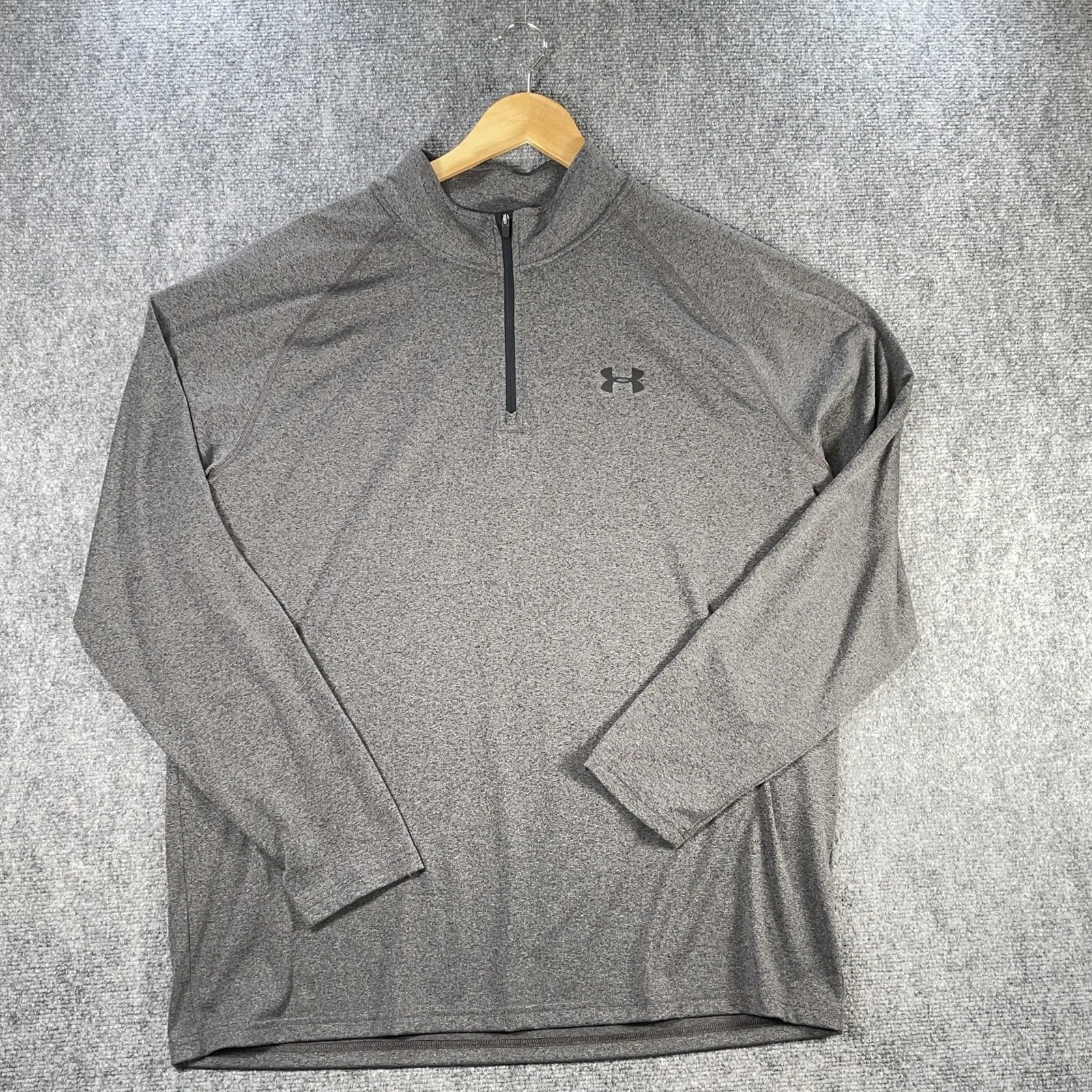 Under Armour Quarter Zip Pullover XL Mens Loose Heatgear Stretch gallery
