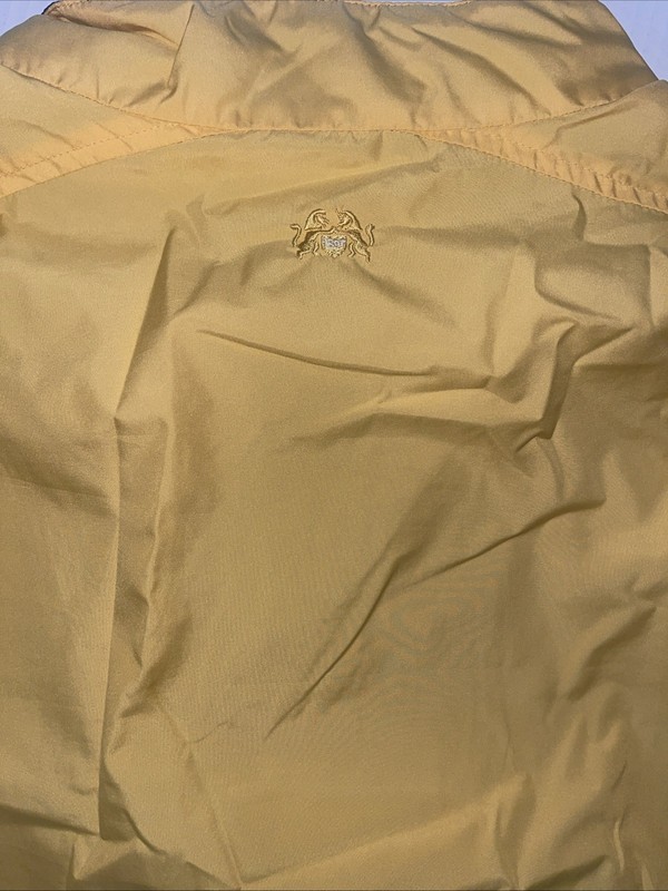 McGregor Zip Golf Rain Jacket Yellow Size X Large Waterproof & Breathable gallery