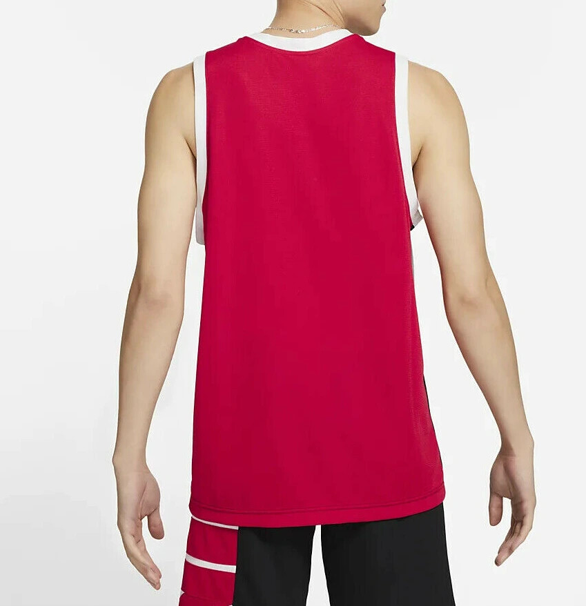 Nike Men's Black/University Red/White Basketball Jersey (DA1041-011) Sizes L&XL gallery