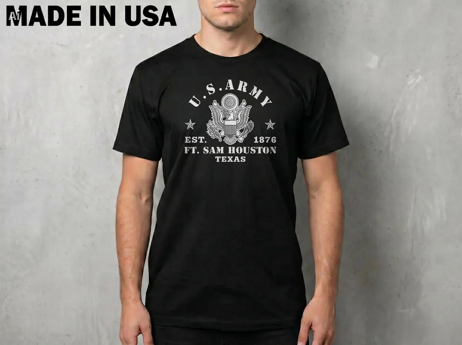 NEW Army Fort Sam Houston In Texas Army Base SHIRT SIZE S-2XL MADE IN USA gallery