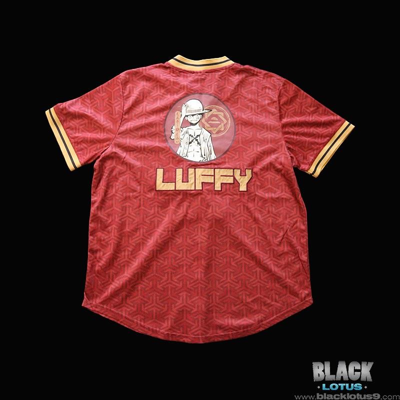 One Piece Straw Hat Crew Monkey D. Luffy Batting Soccer Jersey XL BoxLunch gallery