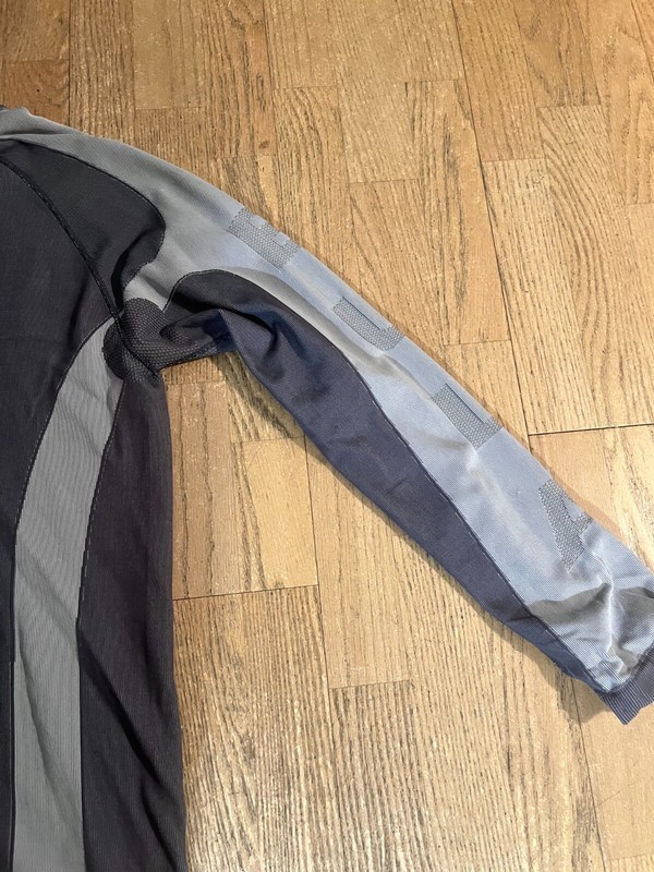 BULA MENS THERMAL BASE LAYER PULLOVER TOP PARTIAL ZIP XL GREY gallery