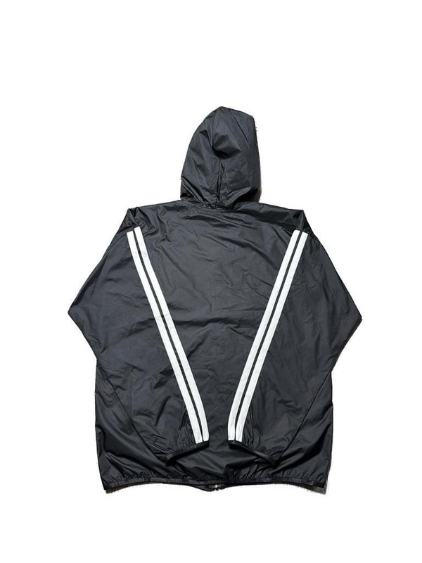 adidas Men's Essentials 3-Stripes Woven Windbreaker Jacket Black gallery
