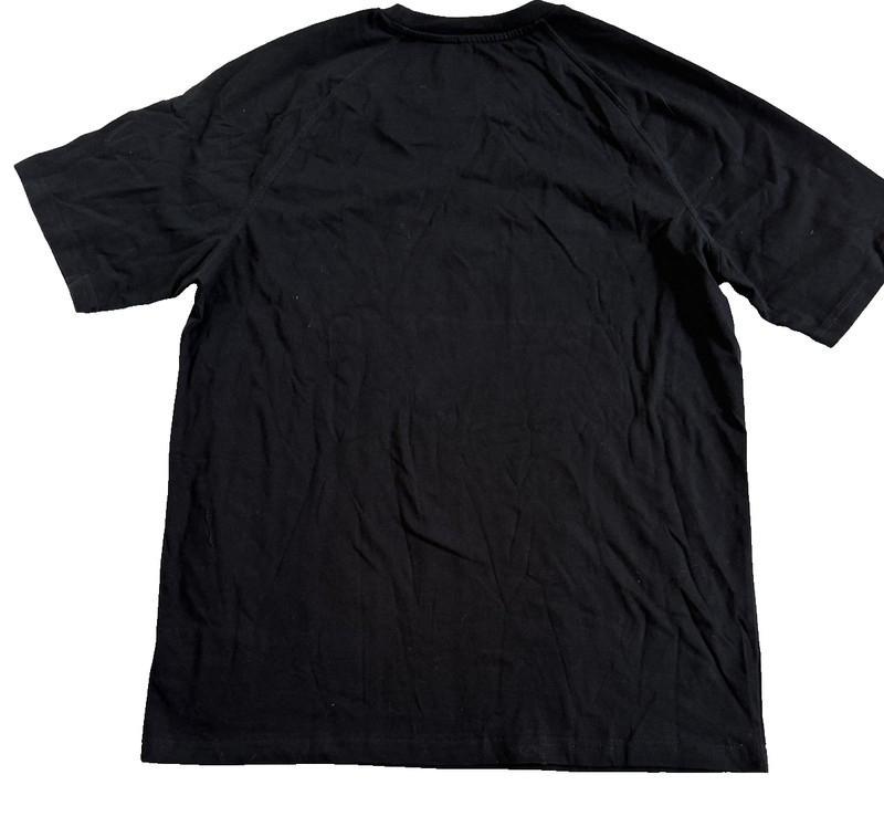 Rugged Elements Mens 2 Pack Black and Dark Denim Cotton T-Shirts Size S gallery