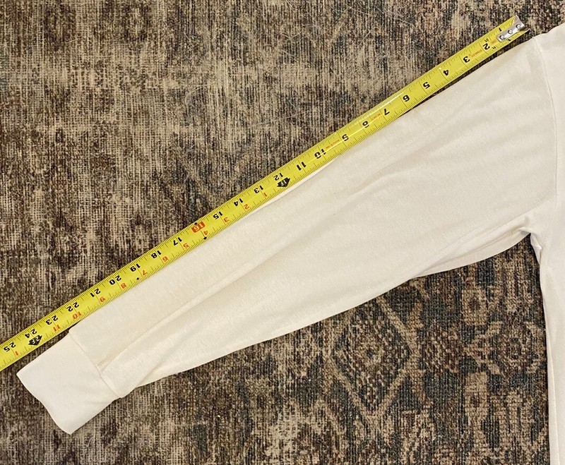 VTG 80s 90s REI White Base Layer Men’s Regular Large Activewear Shirt USA Made gallery