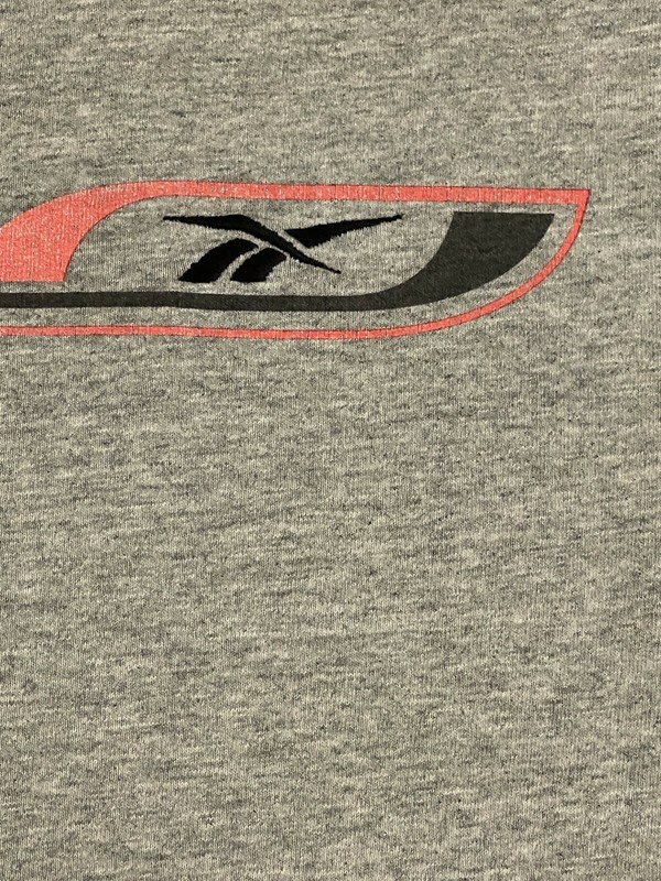 Men’s VTG Reebok Gym Training Fitness Gray T-Shirt Adult Size X-Large gallery