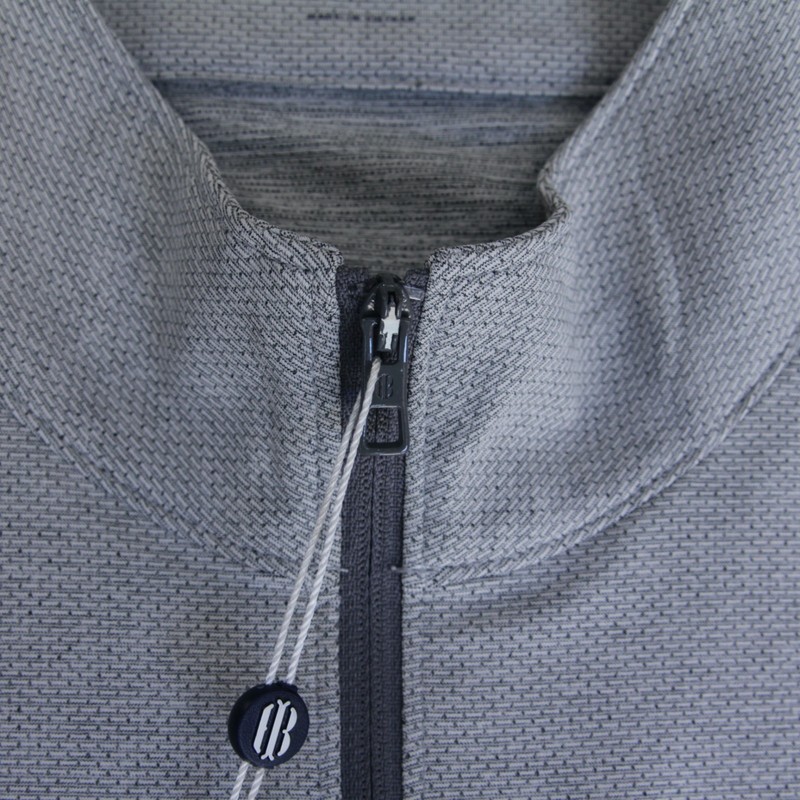 Holderness & Bourne THE BELL Quarter-Zip Pullover Shirt Mens M Gray Performance gallery