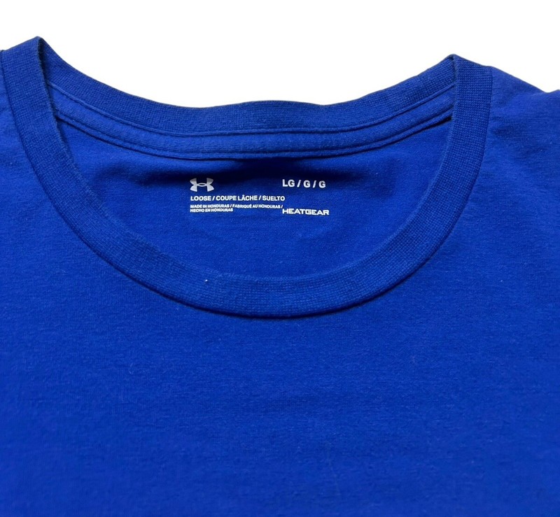 Under Armour Steph Curry Heatgear Loose Fit T-shirt Adult Unisex Large LG Blue gallery