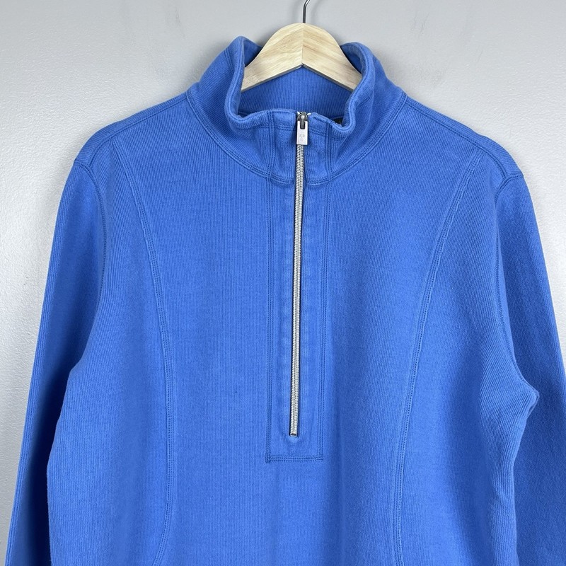Tommy Bahama Men's 1/2 Zip Pullover with Embroidered Pineapple Size L; Beach gallery