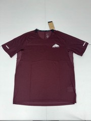 Nike Trail Solar Chase Dri-FIT Running Top Men’s XLT Burgundy Crush DV9305-652