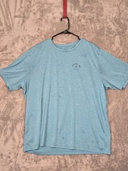 Men’s Havana Jim Classic Moisture Wicking UPF Long Sleeve Shirt Size XXL Aqua