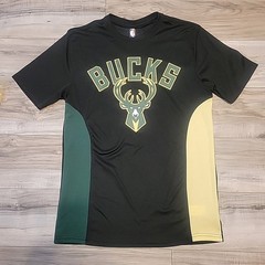 NBA Milwaukee Bucks Giannis Antetokounmpo #34 Jersey Small Green Shirt