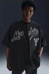 Men’s Size Large L – Nike Kobe Bryant Mamba Baseball Jersey ‘Black’ IB0007-010