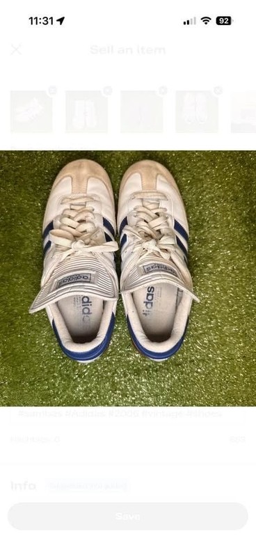 Rare Adidas Sambas Royal Blue Size 8.5 gallery