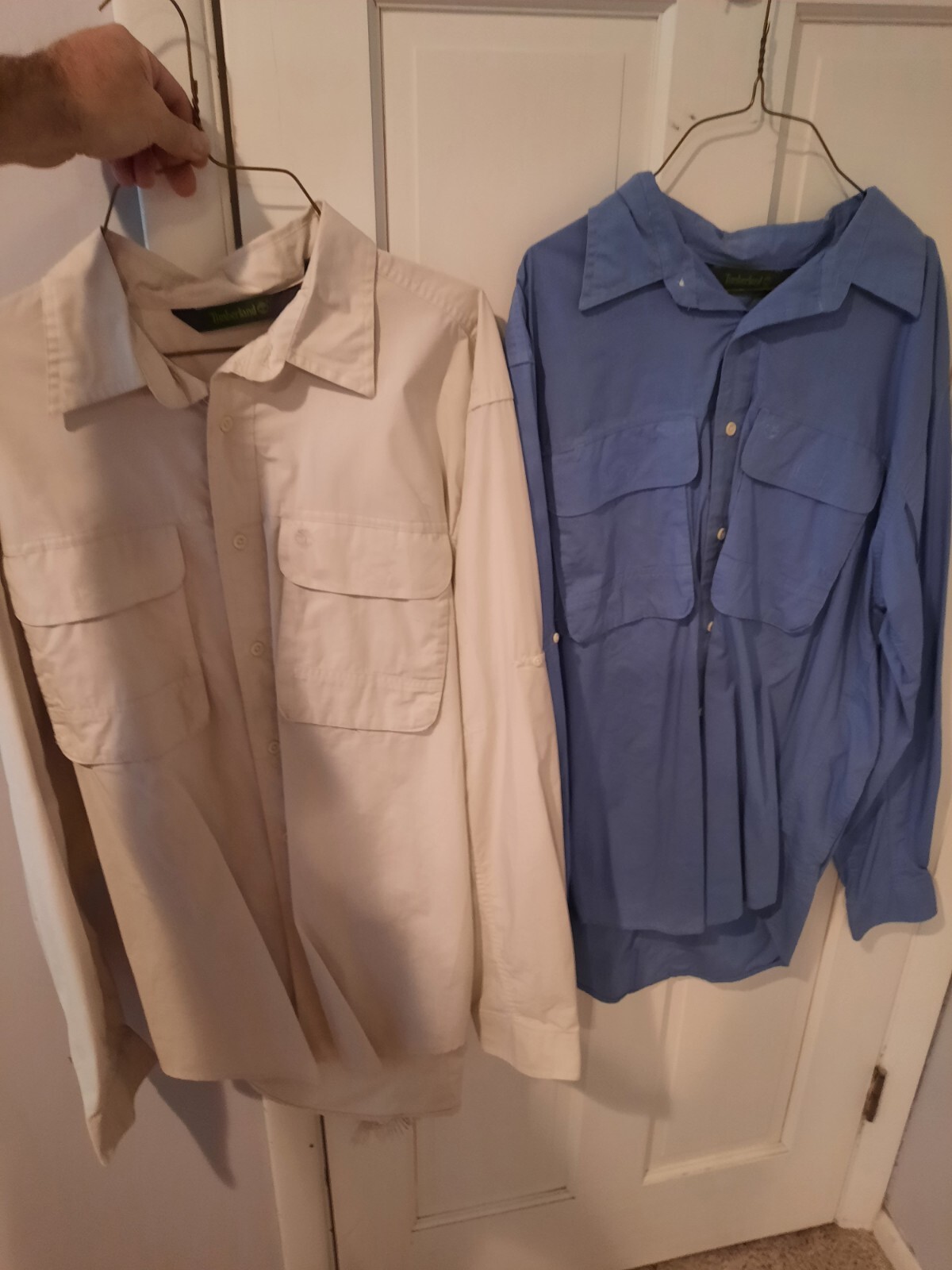 Timberland Mens Large Long Sleeve Fishing Shirts Outdoors Active gallery