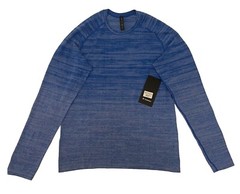 Lululemon Metal Vent Tech Long Sleeve 2.0 Slim Fit Style: LM3DCXS Blue