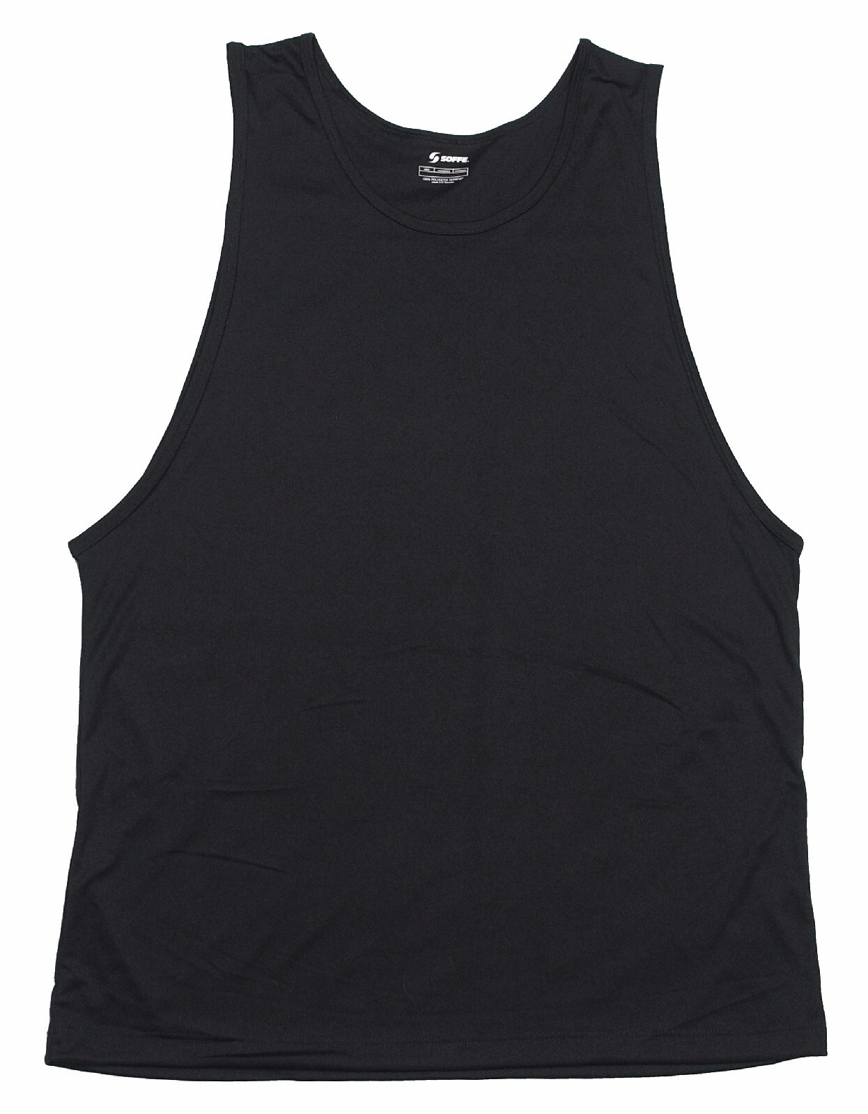 Black Soffe Repreve Tank Top Runners Singlet - Men's Large gallery