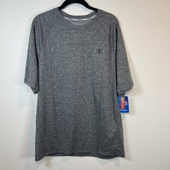 Champion Granite Heat Power Train Core Vapor T-Shirt Gray Performance NEW Large