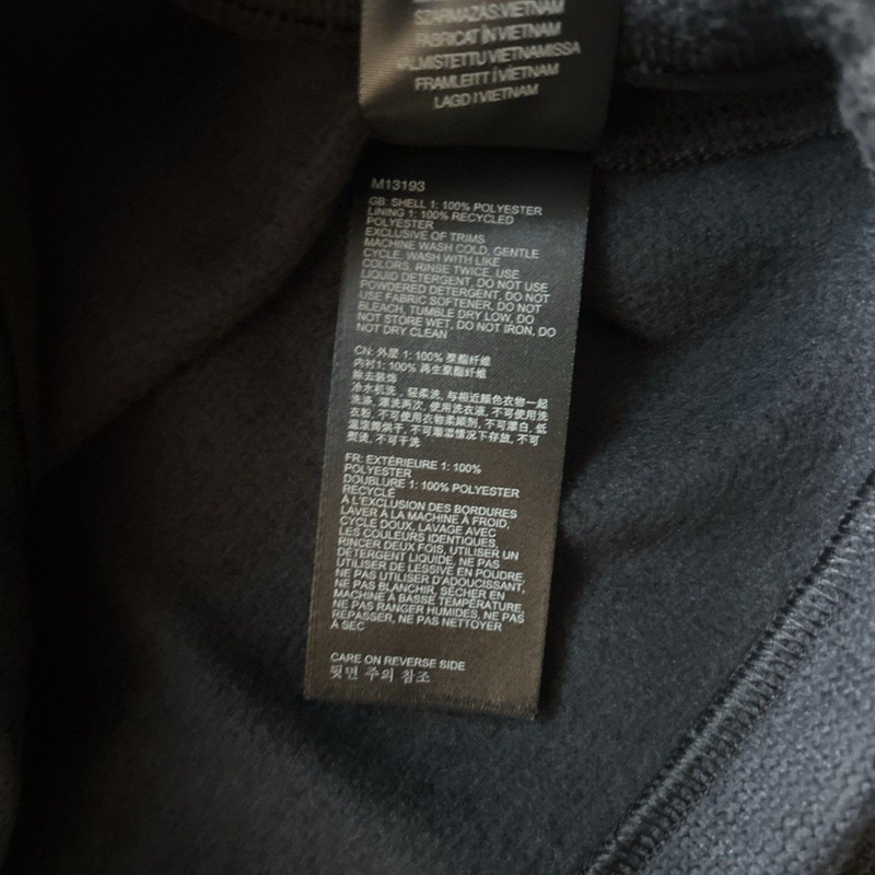Men's Marmot Drop line 1/2 zip Pullover Sweater Jacket Black NWT Size Large gallery