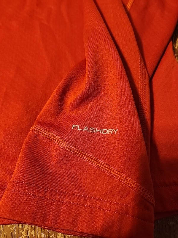 The North Face Pullover Mens S Orang 1/4 Zip Performance Running Hiking Flashdry gallery