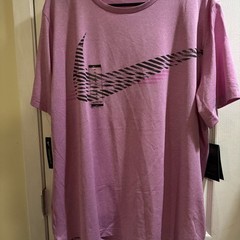 Nike Pro Men’s Dri-FIT Graphic Training T-Shirt Pink XL NWT