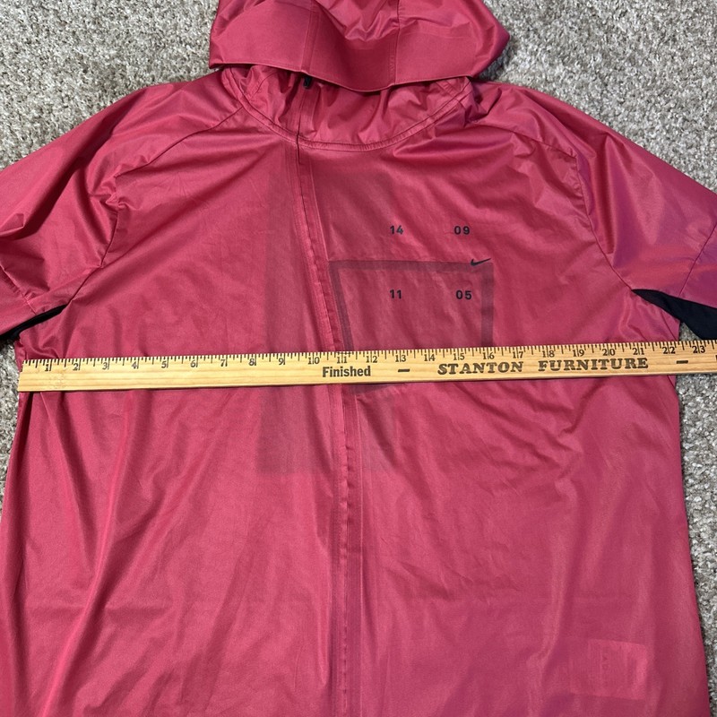 Nike Tech Pack Layer Running Jacket Red Black CT2381-615 Mens Large gallery