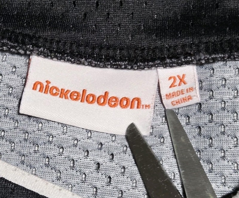 Nickelodeon Rugrats Baseball Jersey Mesh Black Streetwear Adult 2XL Lightweight gallery