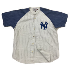 Mirage Cooperstown Collection Babe Ruth New York Yankees Jersey Men Large EUC
