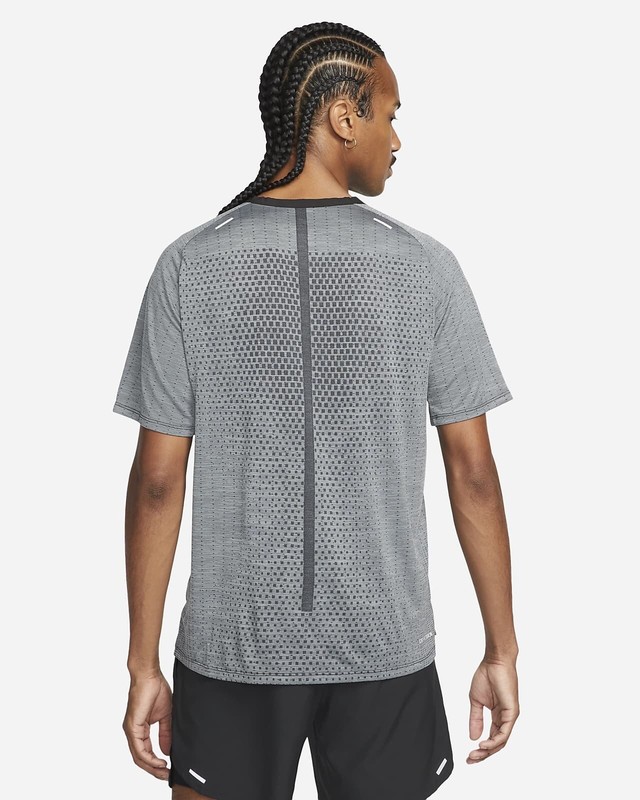 Nike Dri-FIT ADV Run Division Tech Knit Gray Running Shirt DM4753-084 Men’s XXL gallery