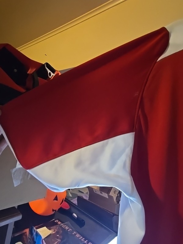 Budweiser Baseball Jersey 2XL Red And White Polyester Cool Base gallery