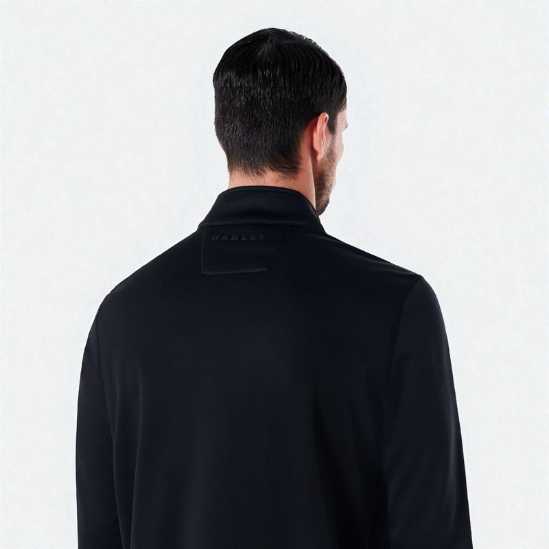Oakley Mens Blackout Quarter Zip Pullover Jacket NEW Size XL Performance Golf gallery