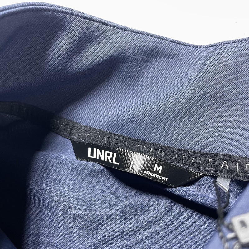 UNRL Highlands Pullover Mens Medium Blue 1/4 Zip Arthur Chapman Logo Shirt gallery