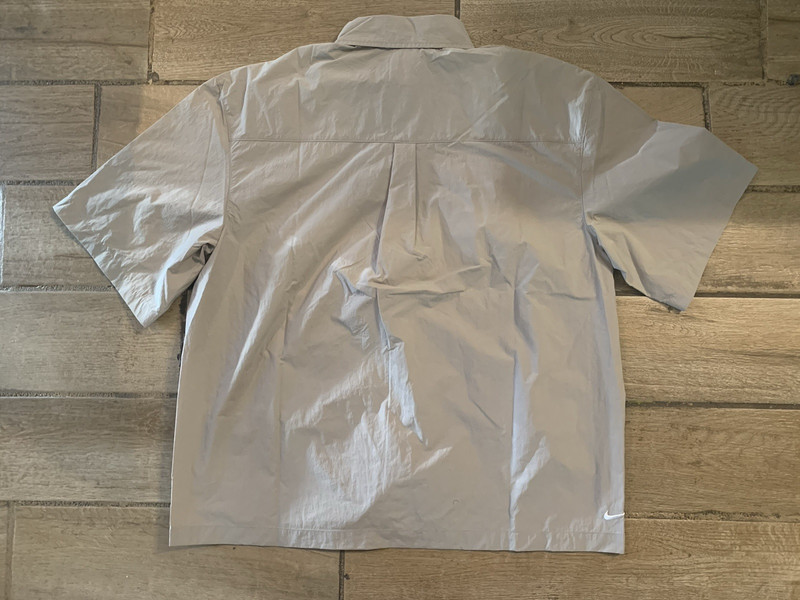Nike ACG Orb Weaver UV Repel Oversized Button Up Shirt Grey Sz S (HJ2883-009) gallery