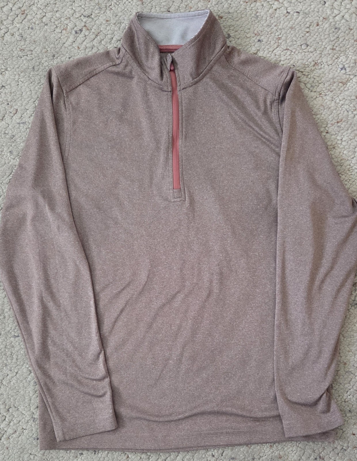 Maelreg Performance Pullover Long Sleeve Zip-Neck Shirt. Size Small. gallery