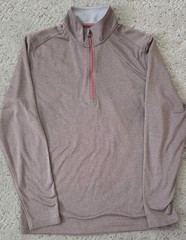 Maelreg Performance Pullover Long Sleeve Zip-Neck Shirt. Size Small.