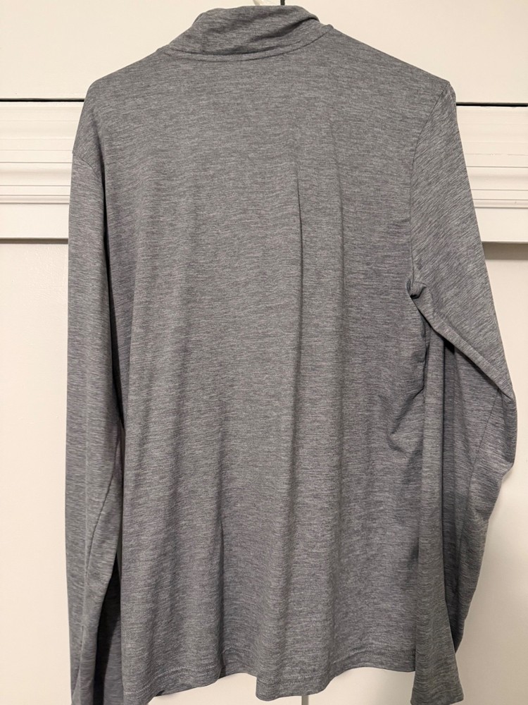 Tek Gear Quarter - Zip Performance Pullover - Size medium